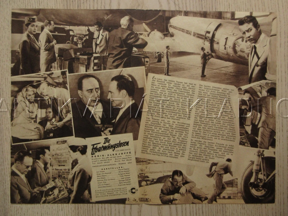 LES FANATIQUES, P. FRESNAY, M. AUCLAIR, B. SCHNEIDER, BIO PROGRAM Č. 4286