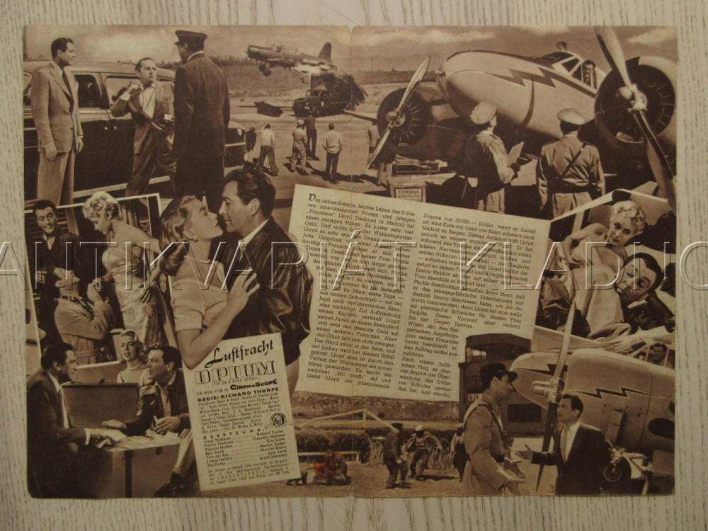 TIP ON A DEAD JOCKEY, R. TAYLOR, D. MALONE, J. LORD, BIO PROGRAM Č. 4550