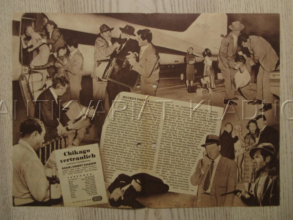 CHICAGO CONFIDENTIAL, B. KEITH, B. GARLAND, B. LEWIS, BIO PROGRAM Č. 4561