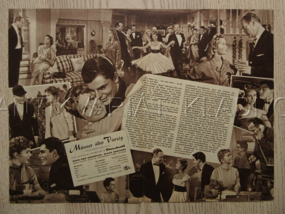 THIS HAPPY FEELING, C. JÜRGENS, D. REYNOLDS, J. SAXON, BIO PROGRAM Č. 4578