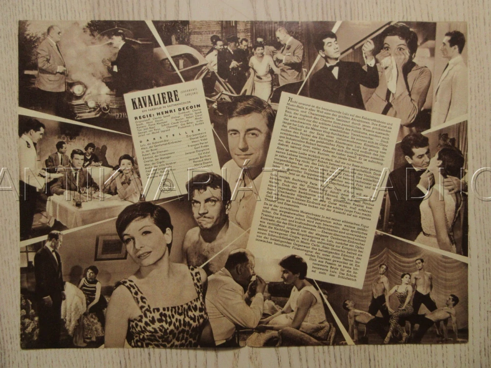 CHARMATS GARÇONS, Z. JEANMAIRE, D. GÉLIN, H. VIDAL, BIO PROGRAM Č. 4599