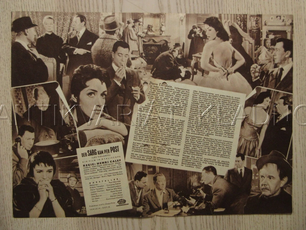 LES VIOLENTS, P. MAURISSE, F. FABIAN, R. HAVARD, BIO PROGRAM Č. 4671