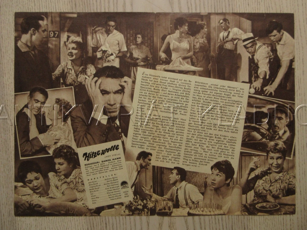 HOT SPELL, A. QUINN, V. ALLEN, S. MACLAIN, BIO PROGRAM Č. 4723