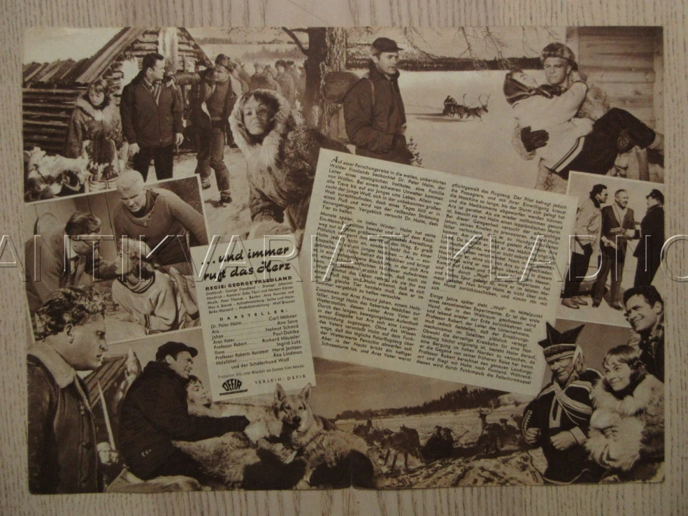 AVARUUSRAKETILLA RAKKAUTEEN, ... UND IMMER RUFT DAS HERZ, C. MÖHNER, A. SAVO, H. SCHMID, BIO PROGRAM Č. 4763