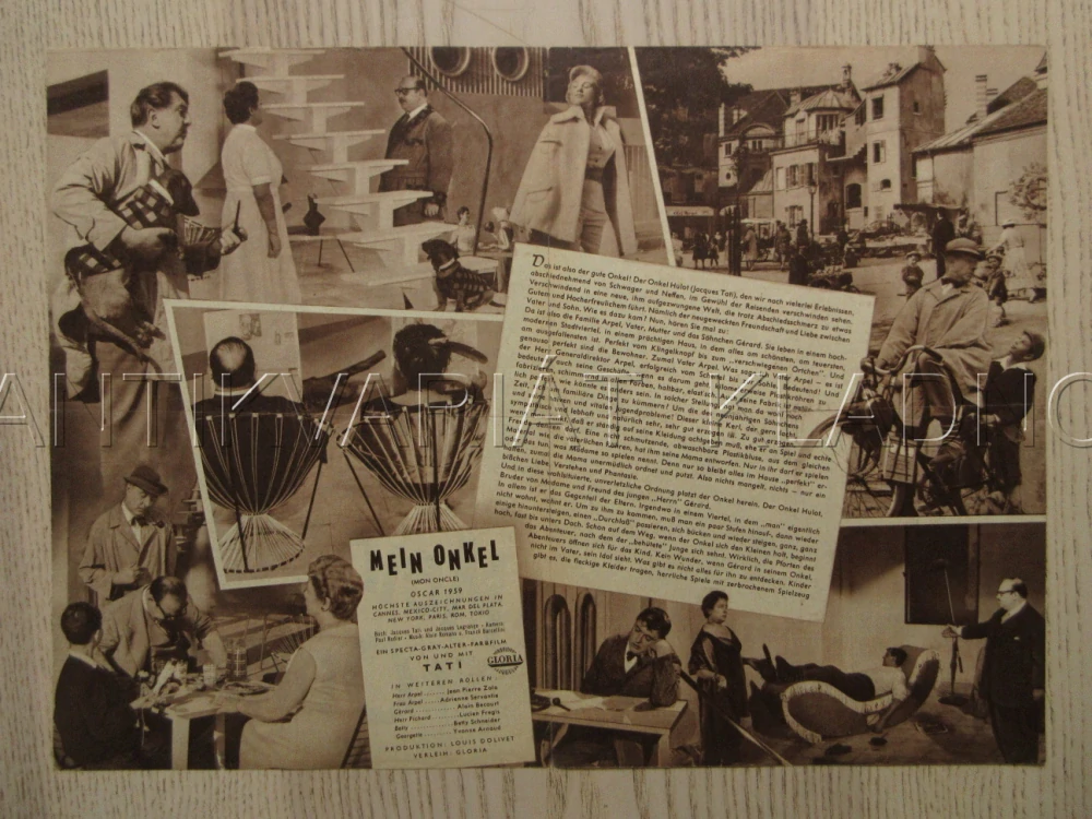 MŮJ STRÝČEK, J. P. ZOLA, A. BÉCOURT, J. TATI, BIO PROGRAM Č. 4783