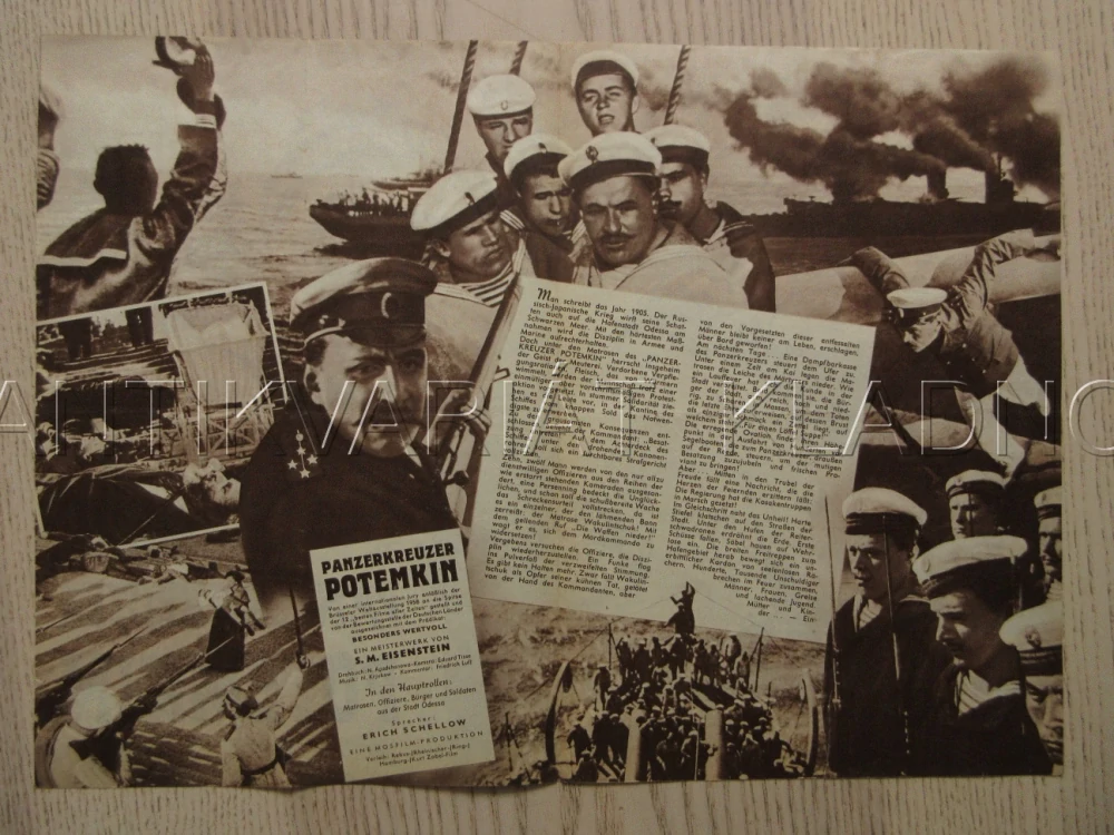 KŘIŽNÍK POTĚMKIN, A. P. ANTONOV, V. BARSKIJ, G. V. ALEKSANDROV, BIO PROGRAM Č. 4797