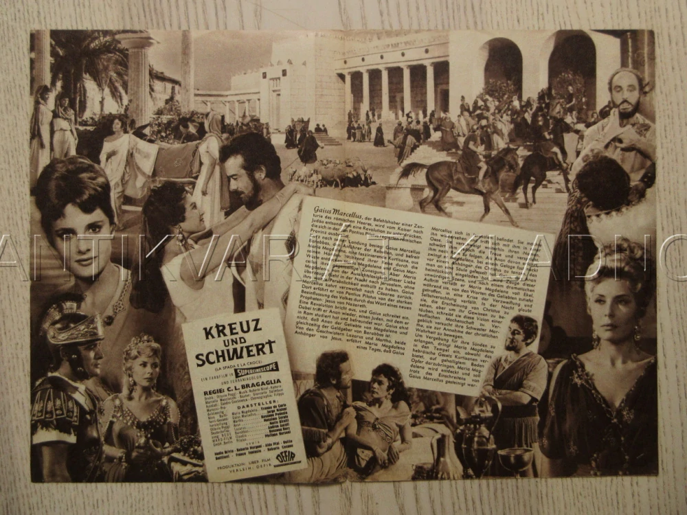 LA SPADA E LA CROCE, Y. D. CARLO, J. MISTRAL, R. PODESTA, BIO PROGRAM Č. 4841