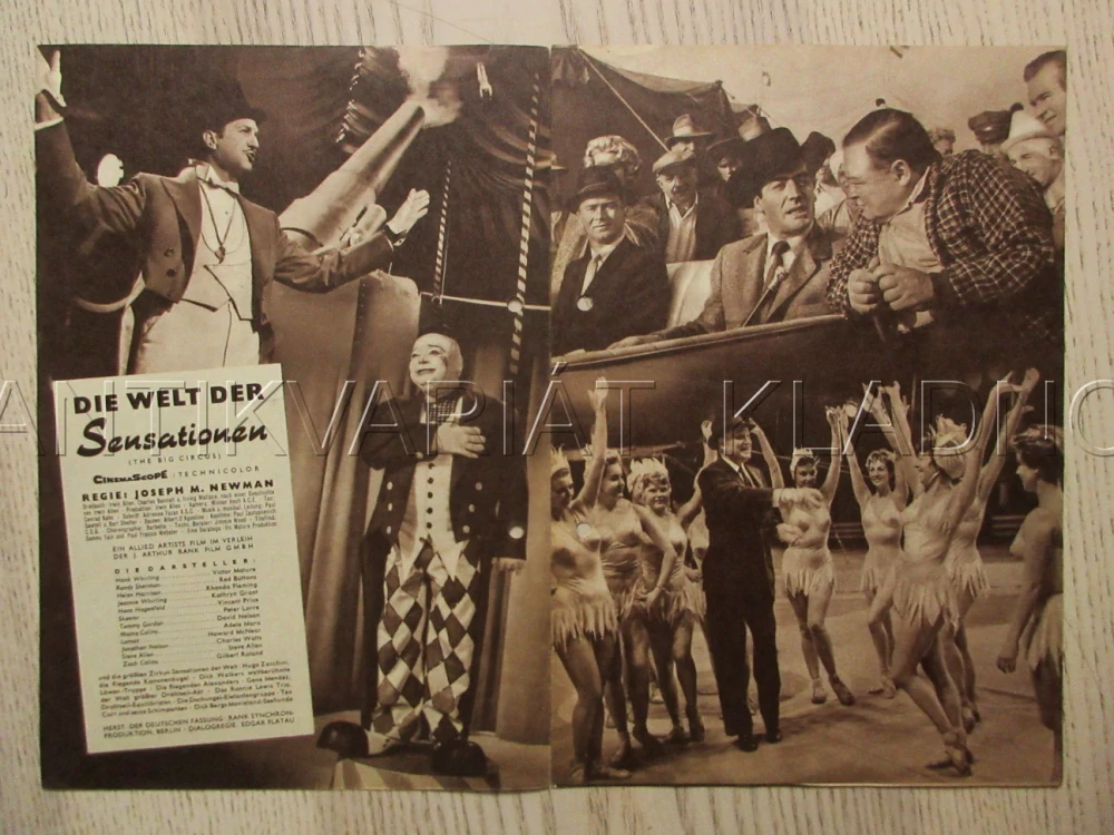 THE BIG CIRCUS, V. MATURE, R. BUTTONS, R. FLEMING, BIO PROGRAM Č. 05237