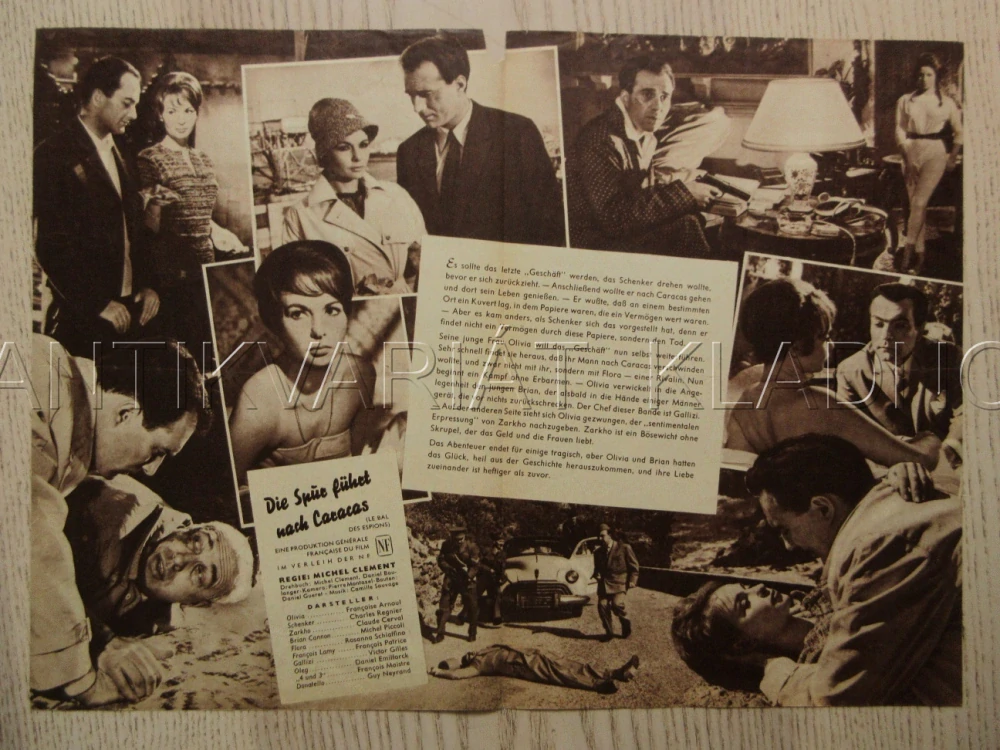 LE BAL DES ESPIONS, F. ARNOUL, CH. REGNIER, C. CERVAL, BIO PROGRAM Č. 5456