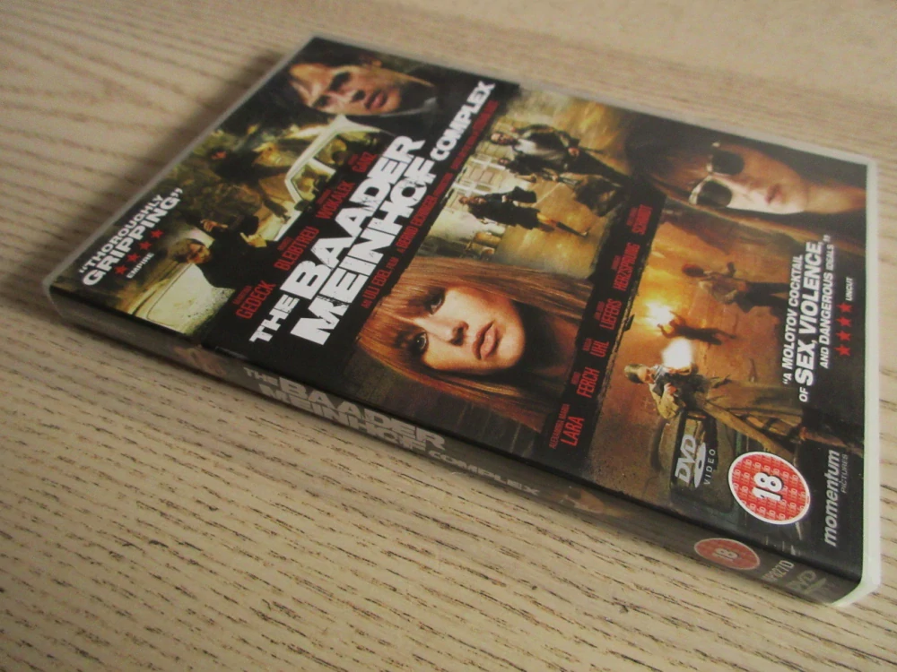 THE BAADER MEINHOF COMPLEX, M. GEDECK, M. BLEIBTREU, J. WOKALEK, GB OBAL, DVD FILM