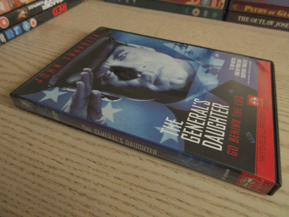 THE GENERAL'S DAUGHTER, J. TRAVOLTA, M. STOWE, GB OBAL, DVD FILM