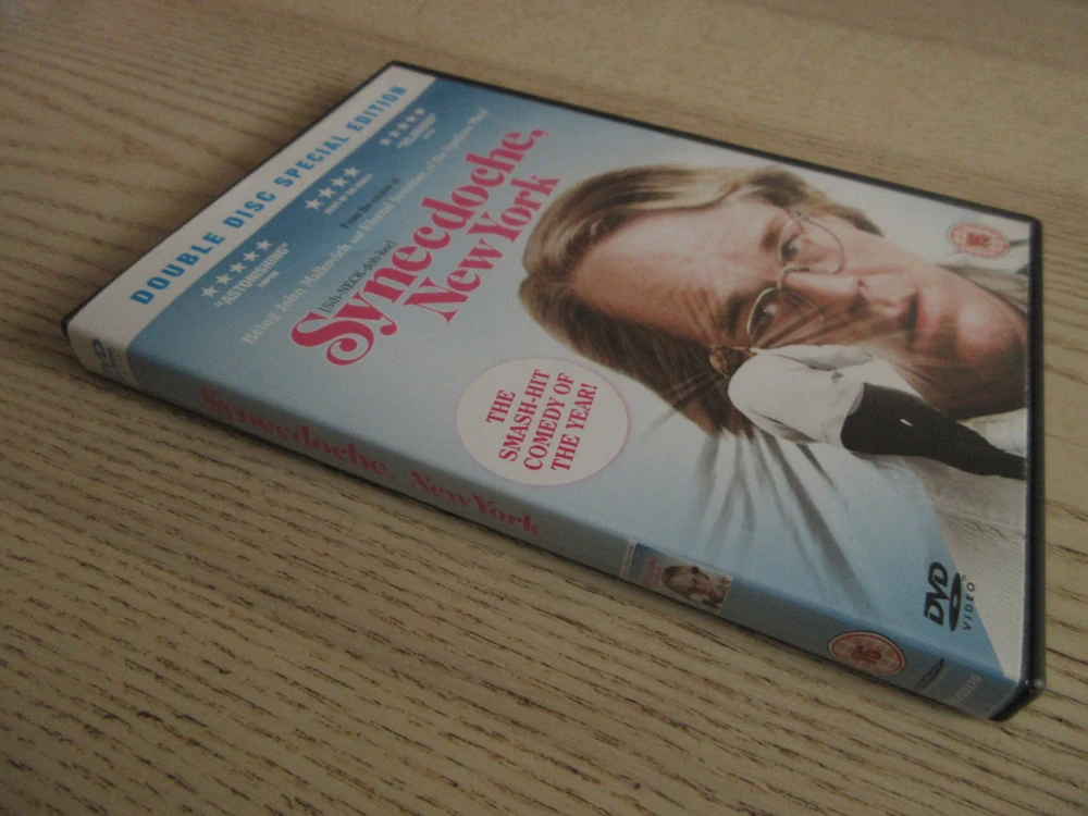 SYNECDOCHE, NEW YORK, GB OBAL, 2X DVD FILM