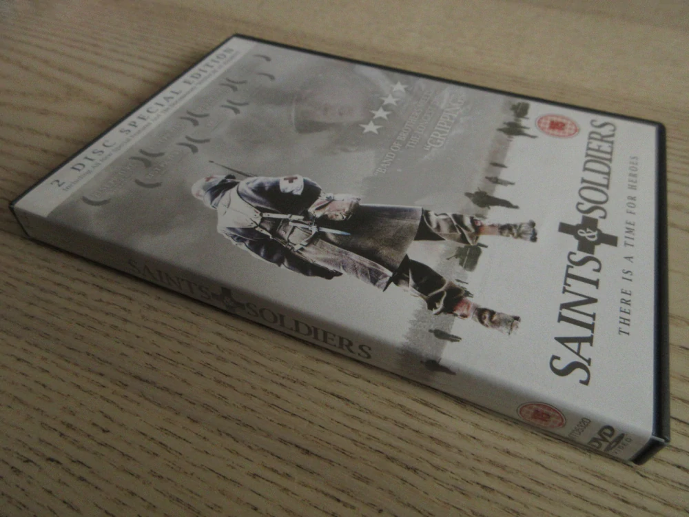 SAINTS AND SOLDIERS, C. ALLRED, A. NIVER, GB OBAL, 2X DVD FILM