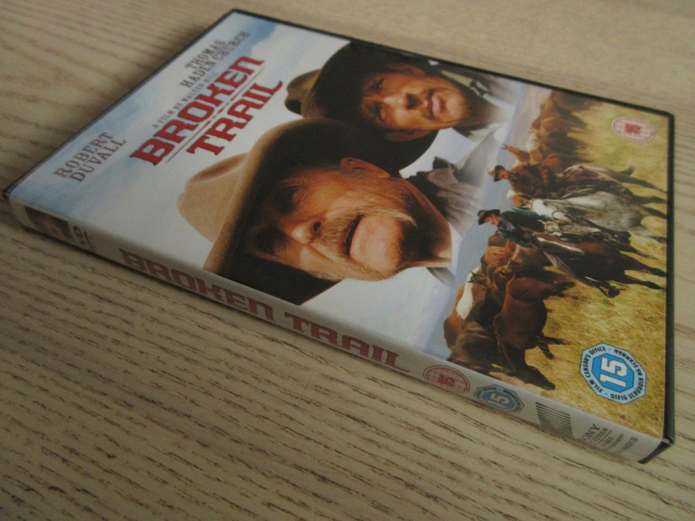 BROKEN TRAIL, R. DUVALL T. H. CHURCH, GB OBAL, 2X DVD FILM