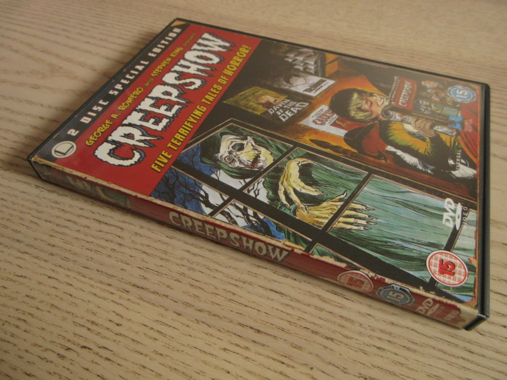 CREEPSHOW, S. KING, G. A. ROMERO, GB OBAL, 2X DVD FILM