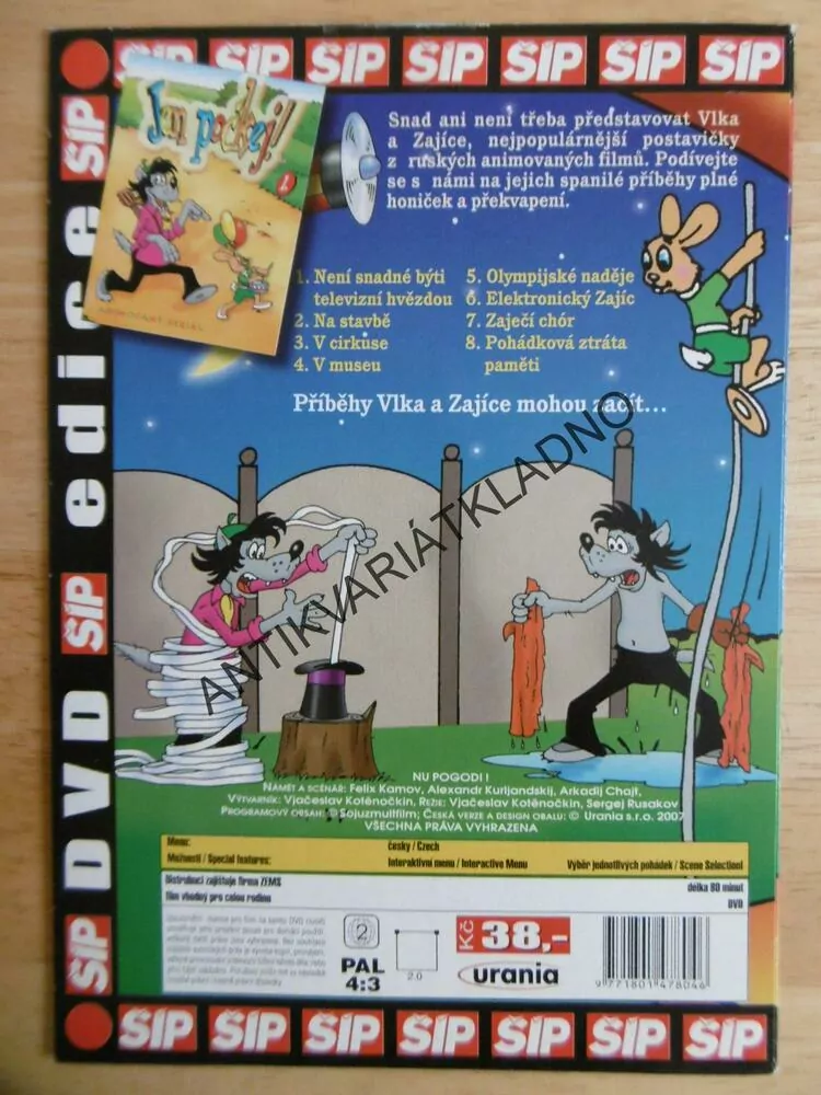 JEN POČKEJ! ZAJÍCI, 2., DVD FILM