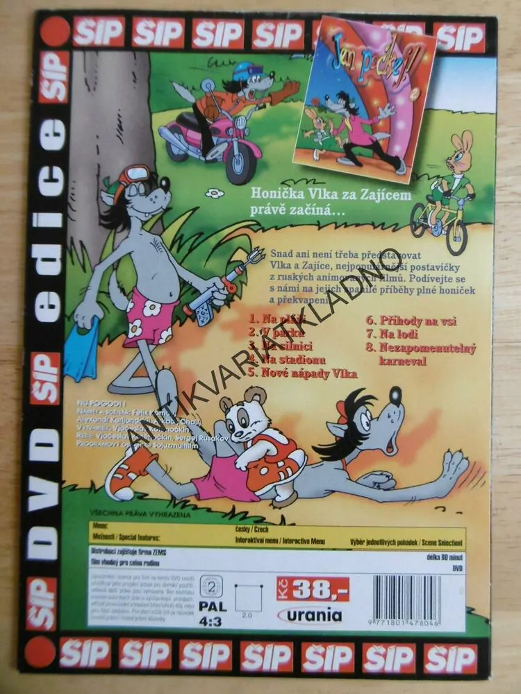 JEN POČKEJ! ZAJÍCI, DVD FILM