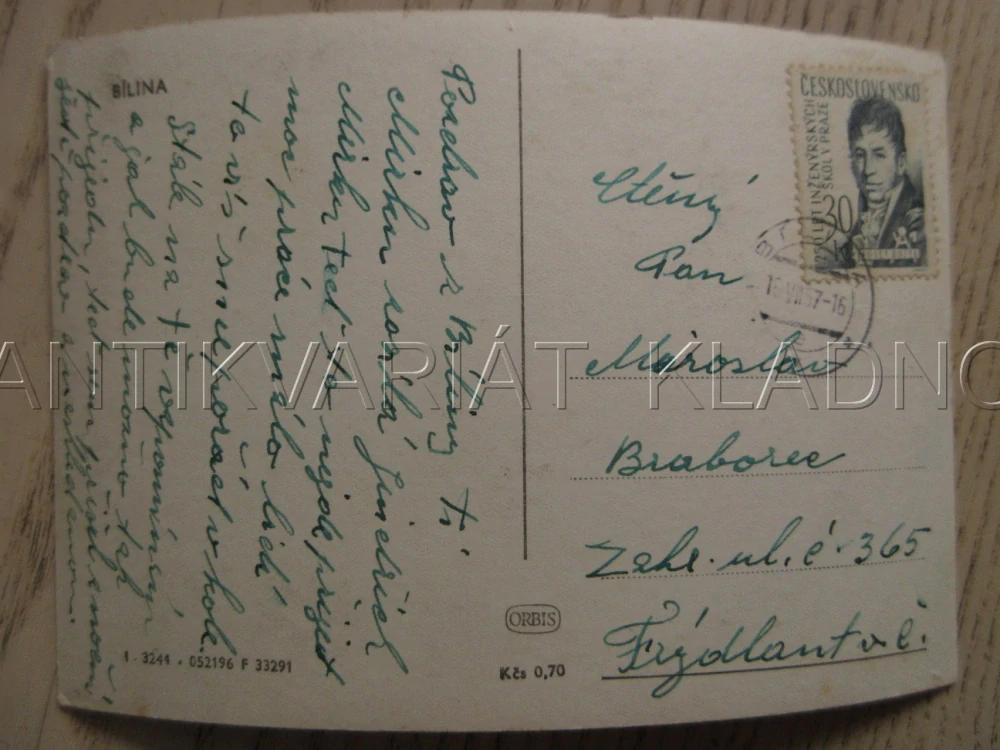 BÍLINA, SÍDLIŠTĚ, SOUSEDSTVÍ, OKRES TEPLICE, POHLEDNICE 763