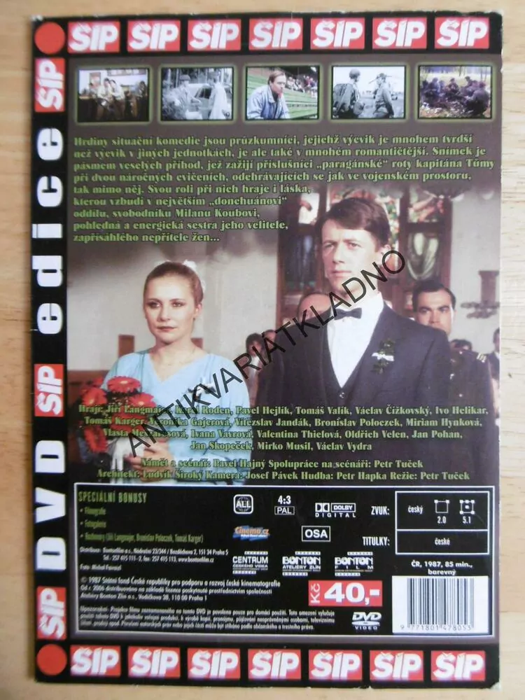 COPAK JE TO ZA VOJÁKA, DVD FILM 