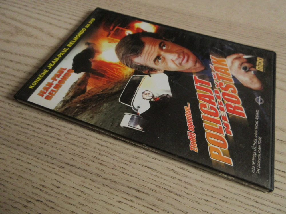 POLICAJT NEBO ROŠŤÁK, J.-P. BELMONDO, DVD FILM