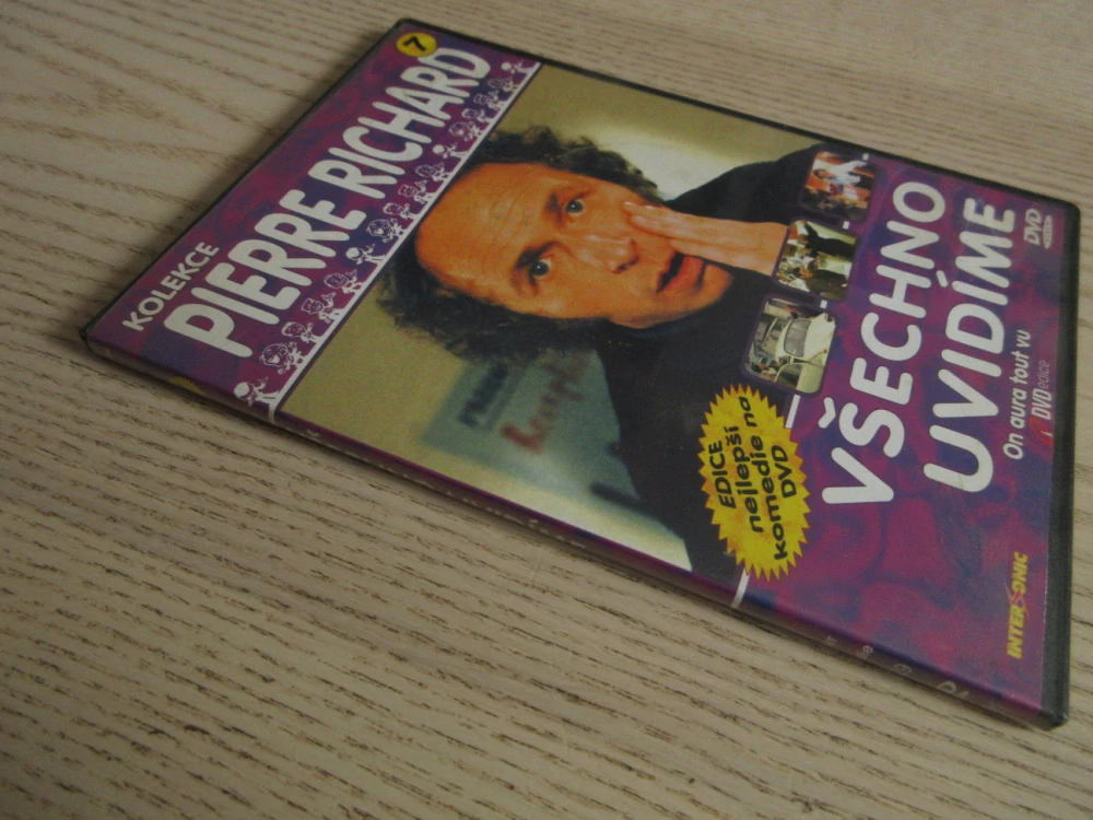 VŠECHNO UVIDÍME, 7., P. RICHARD, DVD FILM