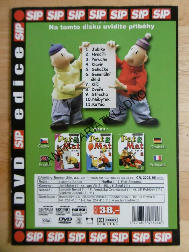 PAT A MAT, 3. ...A JETO!, DVD FILM 