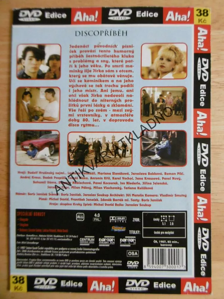 DISCOPŘÍBĚH, DVD FILM 