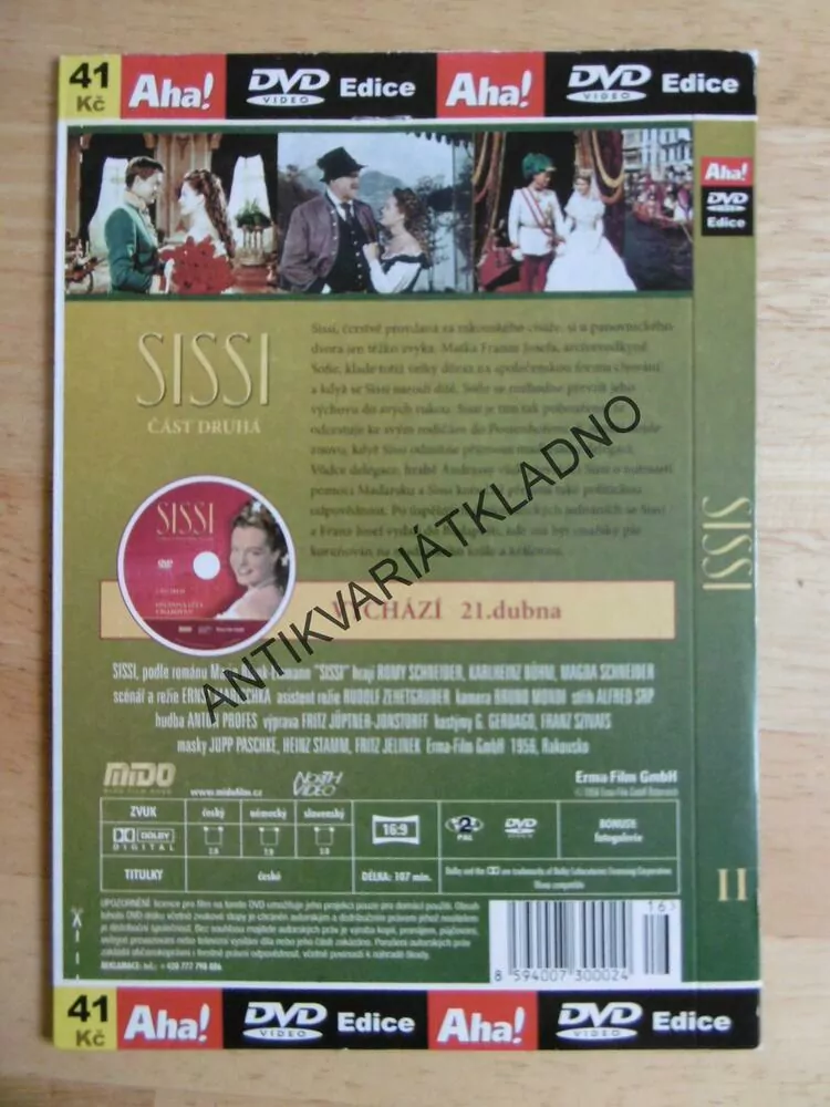 SISSI, 2., DVD FILM 