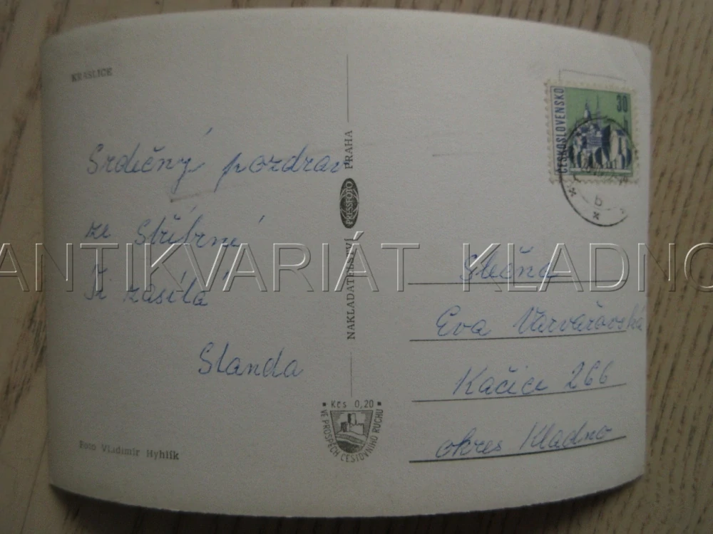KRASLICE, OKRES SOKOLOV, POHLEDNICE 809