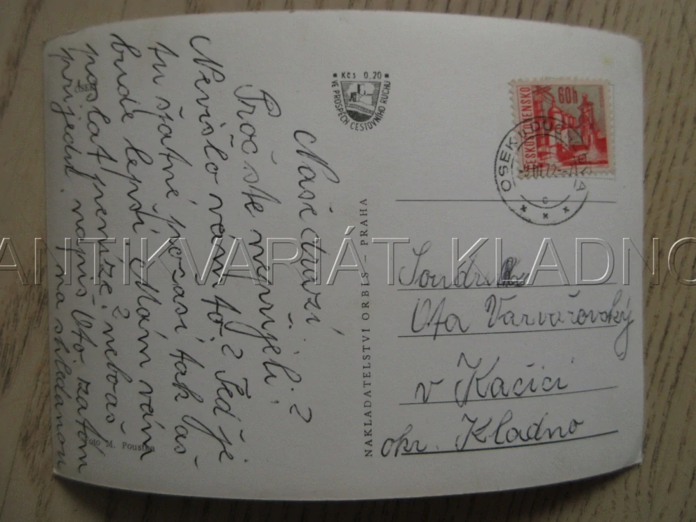 OSEK, OKRES BEROUN, POHLEDNICE 810