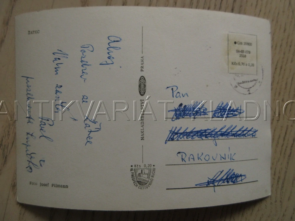 ŽATEC, SÍDLIŠTĚ, OKRES LOUNY, POHLEDNICE 818