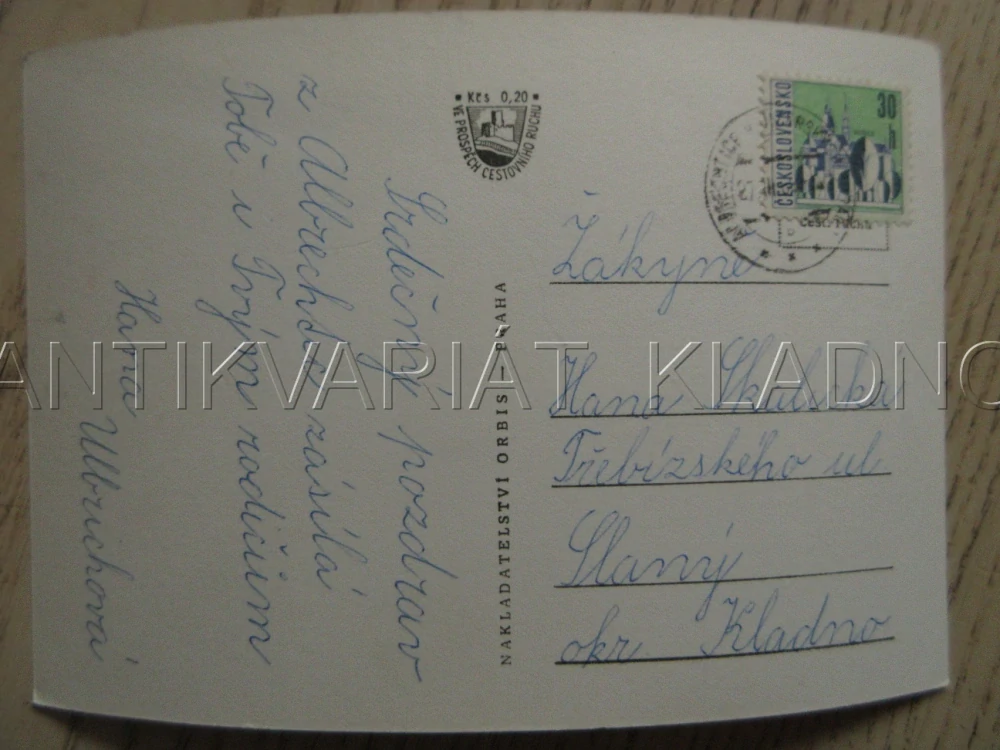 JIZERSKÉ HORY, ZASNĚŽENÉ ZIMNÍ STŘEDISKO ŠPIČÁK, OKRES KLATOVY, POHLEDNICE 873