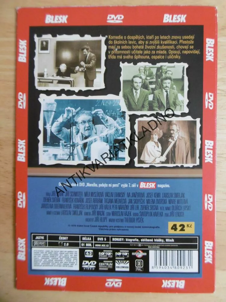 MAREČKU, PODEJTE MI PERO!, DVD FILM 