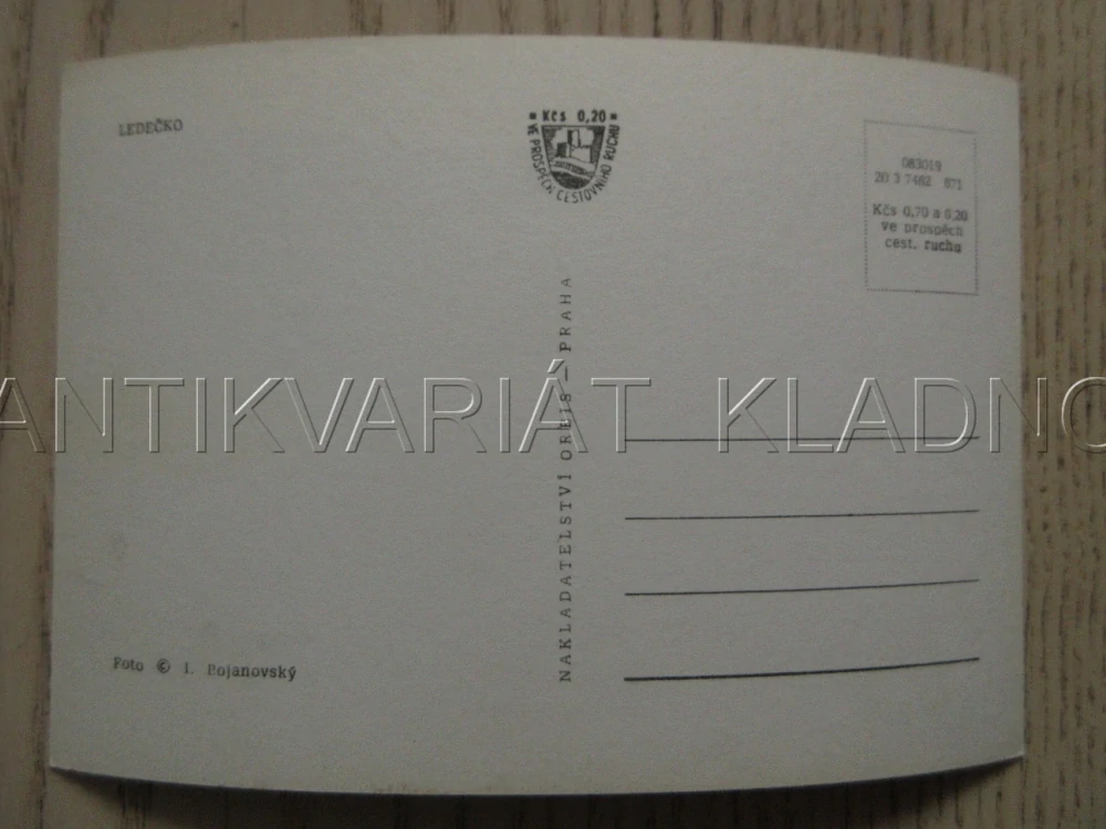 LEDEČKO, ŘEKA SÁZAVA?, OKRES KUTNÁ HORA, POHLEDNICE 925