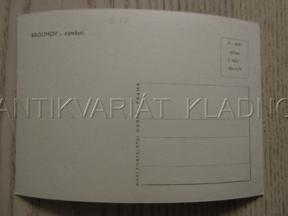 BROUMOV, MĚSTSKÉ DIVADLO, VETERÁN, NÁMĚSTÍ, OKRES NÁCHOD, POHLEDNICE 932