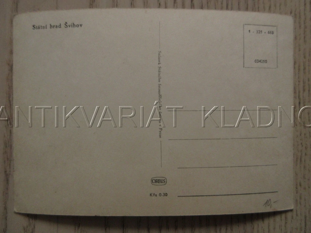 STÁTNÍ HRAD ŠVIHOV, OKRES KLATOVY, POHLEDNICE 943