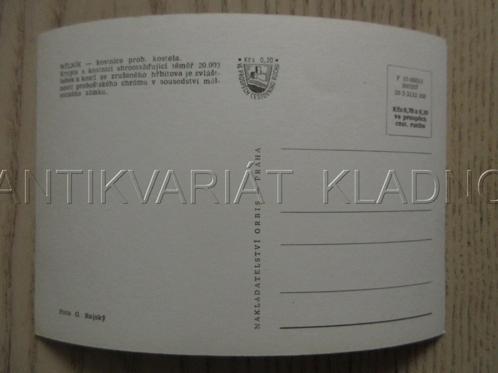 MĚLNÍK, KOSTNICE, OKRES MĚLNÍK, POHLEDNICE 948