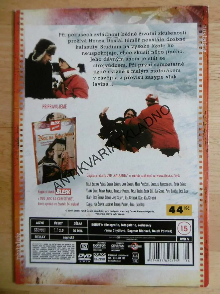 KALAMITA, DVD FILM