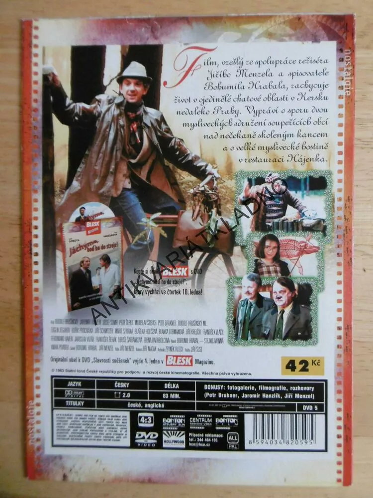 SLAVNOSTI SNĚŽENEK, DVD FILM 