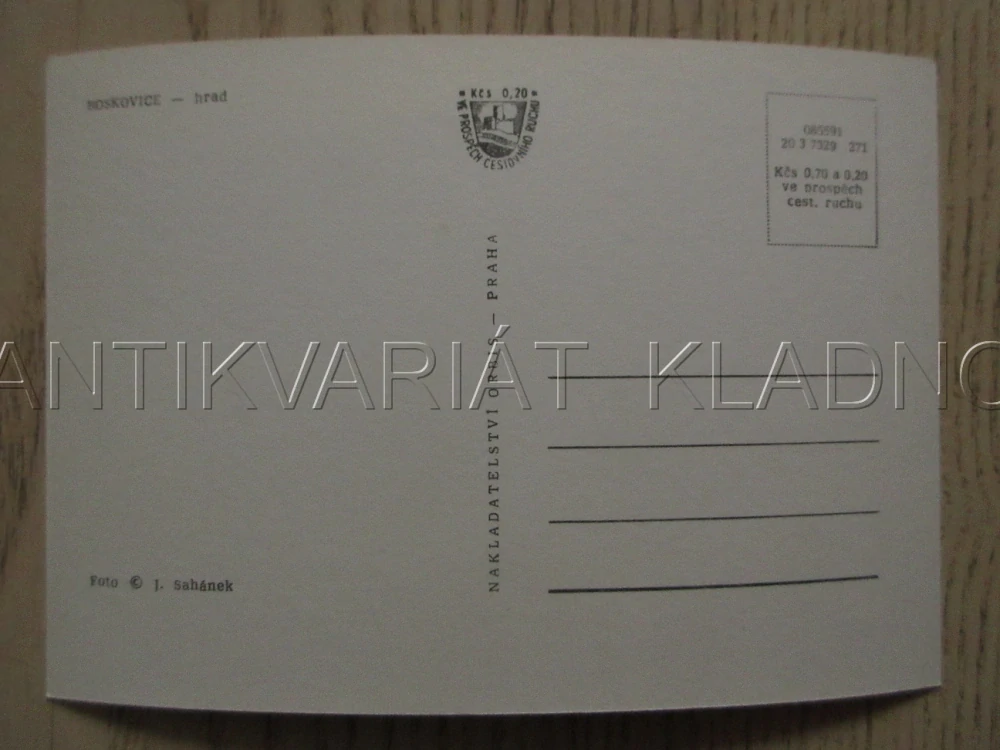 BOSKOVICE, HRAD, OKRES BLANSKO, POHLEDNICE 1025