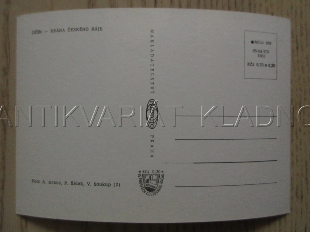 JIČÍN, NÁMĚSTÍ, PRACHOVSKÉ SKÁLY, ZÁMEK HUMPRECHT, HRAD KOST, OKRES JIČÍN, POHLEDNICE 1034