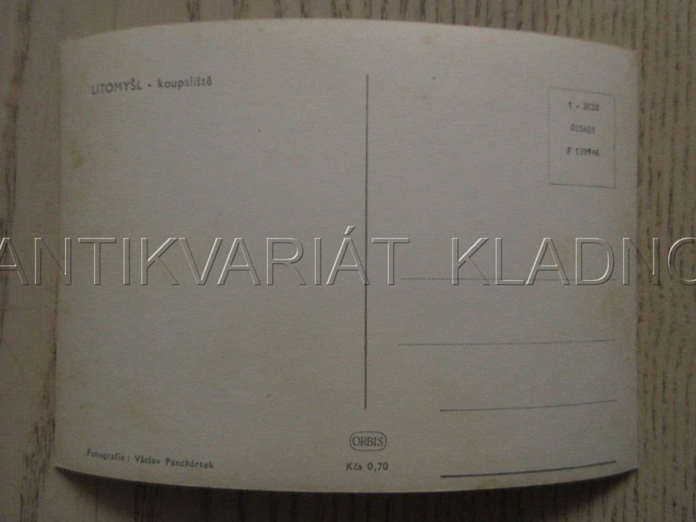 LITOMYŠL, KOUPALIŠTĚ, OKRES SVITAVY, POHLEDNICE 1042
