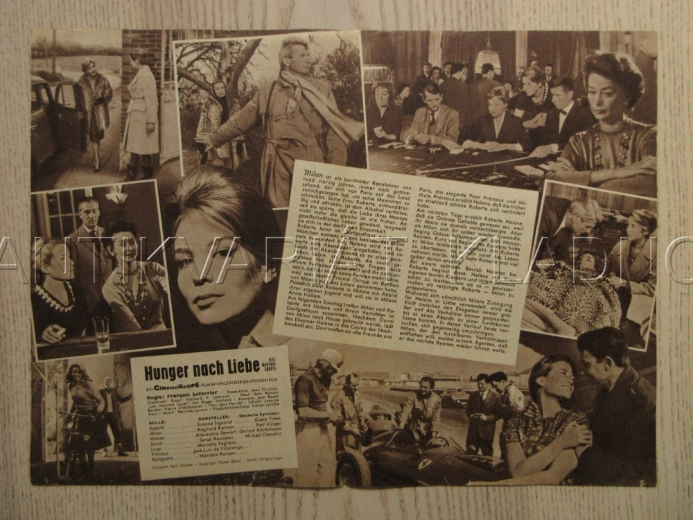 LES MAUVAIS COUPS, S. SIGNORET, S. ROUSSEAU, BIO PROGRAM Č. 5807