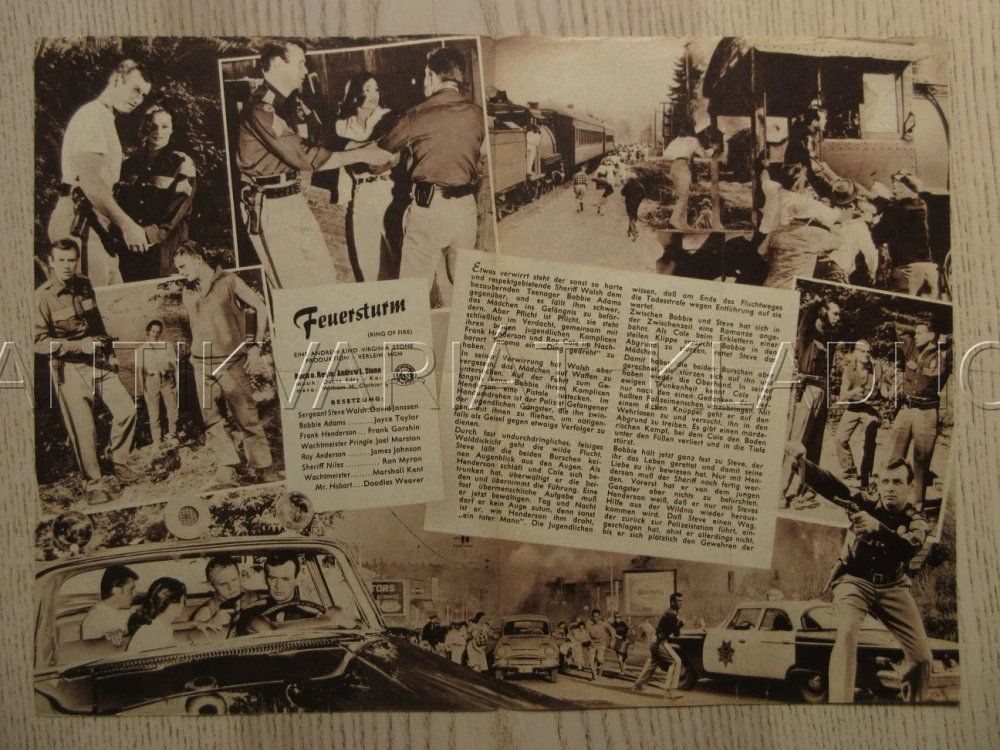RING OF FIRE, D. JANSSEN, J. TAYLOR, F. GORSHIN, BIO PROGRAM Č. 5810