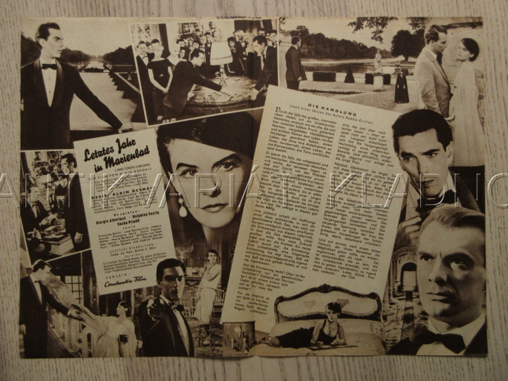 LONI V MARIENBADU, G. ALBERTAZZI, D. SEYRIG, S. PITOEFF, BIO PROGRAM Č. 5907