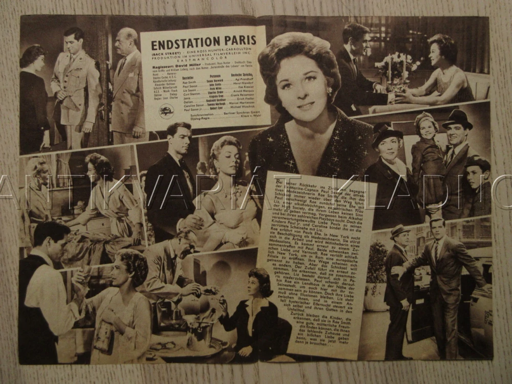 BACK STREET, S. HAYWARD, J. GAVIN, V. MILLES, BIO PROGRAM Č. 6006