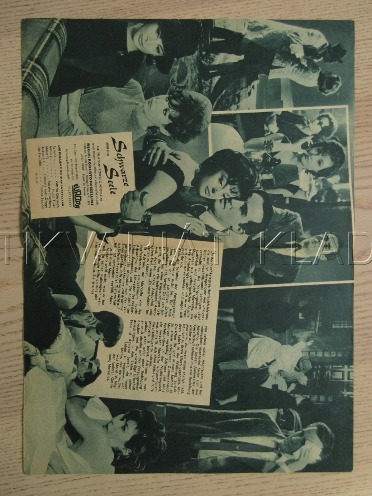 ANIMA VERA, V. GASSMAN, N. TILLER, A. STROYBERG, BIO PROGRAM Č. 6187