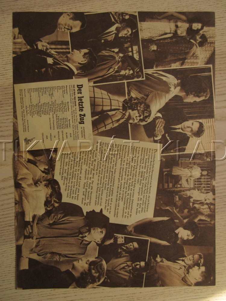 EXPERIMENT IN TERROR, G. FORD, L. REMICK, R. POOLE, BIO PROGRAM Č. 6218