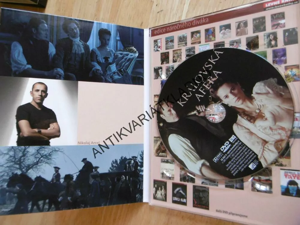 KRÁLOVSKÁ AFÉRA, DVD FILM 