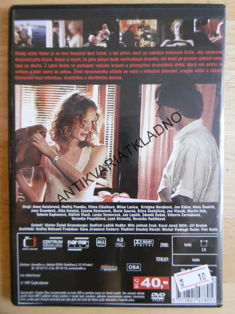 VÝCHOVA DÍVEK V ČECHÁCH, DVD FILM 